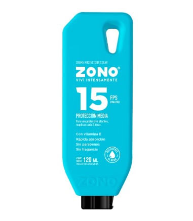 Zono Crema Protectora Solar Fps 15 C/vitamina E 120ml