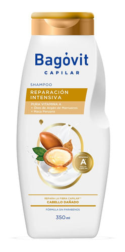 Bagóvit Capilar Reparación Intensiva Shampoo x 350 ml