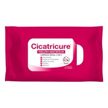 Cicatricure Toallitas de Agua Micelar para Limpieza Facial de 10 uds