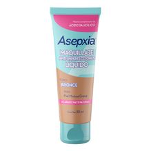 Asepxia Maquillaje Anti Imperfec Liquido Skin Bronce 30ml
