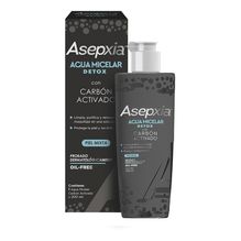 Asepxia Agua Micelar Carbón Detox Piel Mixta 200ml