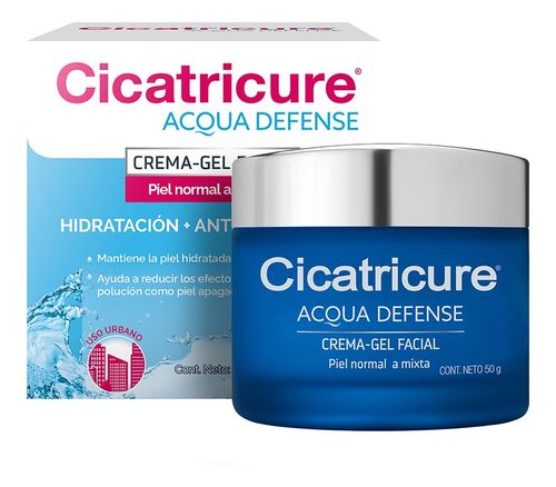 Cicatricure Acqua Defense Gel Crema Facial Hidratante 50g