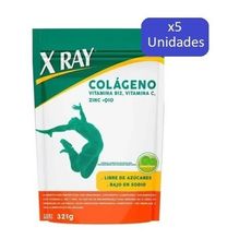 X Ray Colágeno Vitamina B12 Polvo 321g X 5 Unidades