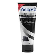 Asepxia Mascarilla Peel Off Carbón Detox 30g