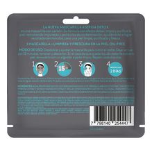 Asepxia Detox Mascarilla Con Carbón 10 Unidades