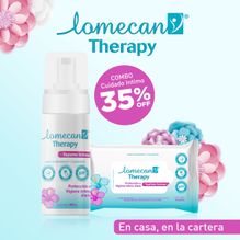 Kit Lomecan V Therapy Espuma Limpiadora + Toallitas Humedas