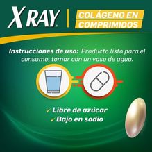 X Ray Colágeno Vitamina B12 Comprimidos X60un + Polvo X321g