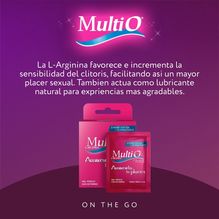 Multio Pleasure Gel Lubricante Íntimo Placer 3 Sobres X 3ml