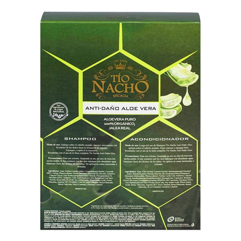 Tio-Nacho-Mono-Estuche-de-Aloe-Vera-Shampoo---Acondicionador