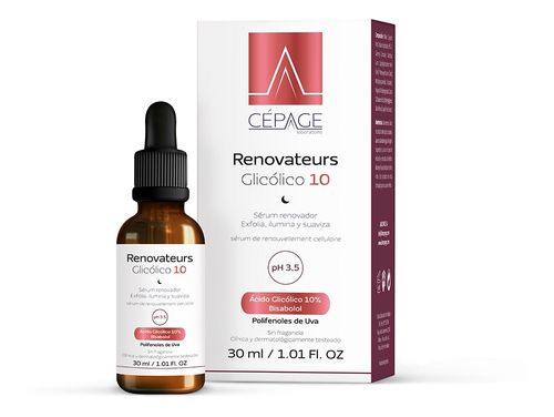 Cepage Renovateurs Glicólico 10 Serum Renovador Facial 30ml
