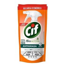 Cif Limpiador Antigrasa Bio Active Repuesto 450ml Cocina