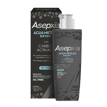 Asepxia Agua Micelar Carbón Detox Piel Mixta 400ml