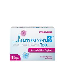 Lomecan Clotrimazol 500mg 1 Ovulo