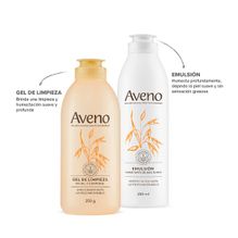 Aveno Kit Básico Facial Y Corporal Gel De Limpieza + Emulsión