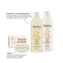 Aveno Kit Higiene Diaria Shampoo, Acondicionador y Jabón