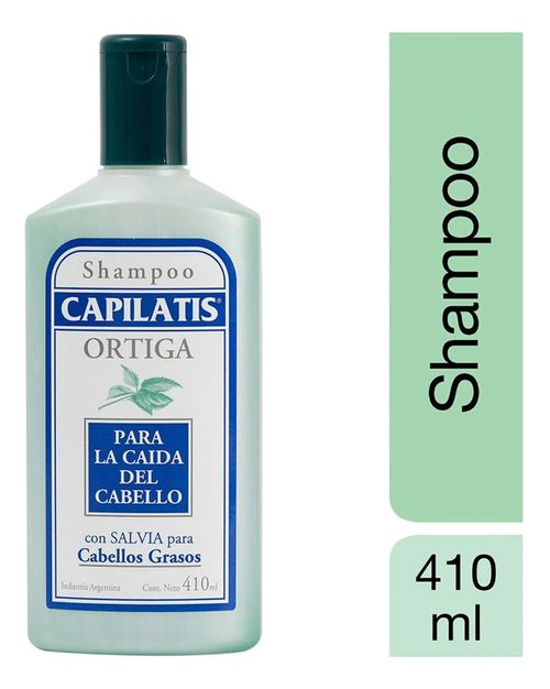 Capilatis Shampoo Caída Pelo Graso Ortiga Salvia 410ml