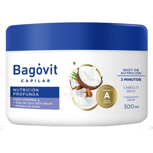Bagóvit Capilar Nutrición Profunda Máscara x 300 ml