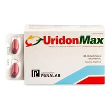 Uridon Max Suplemento Dietario Arándano Y Vitamina C 30 Comp