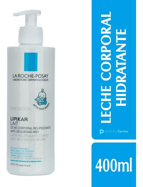 La Roche Posay Lipikar Leche Emoliente Corporal X400ml Pompa