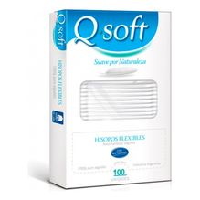 Q Soft Family Hisopos Caja 100 Unidades