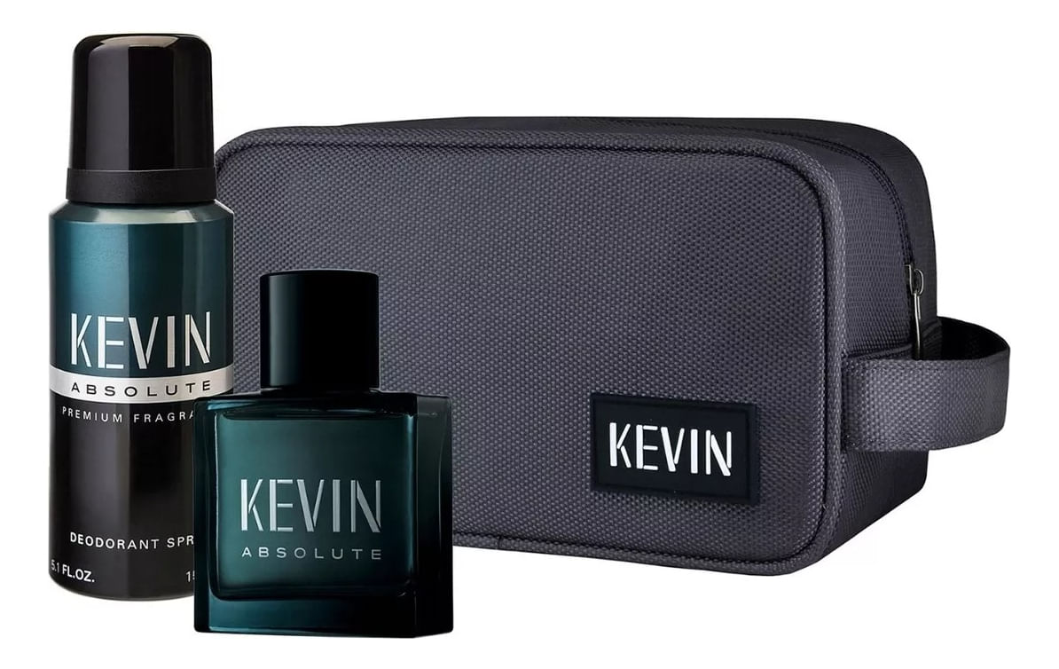 Kevin Absolute Hombre Neceser Edt 60ml + Desodorante 150ml en FarmaPlus ...