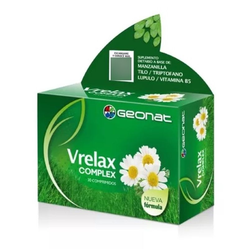 Vrelax-Complex-Estres-Ansiedad-Triptofano-Manzanilla-30-Comp-en-FarmaPlus