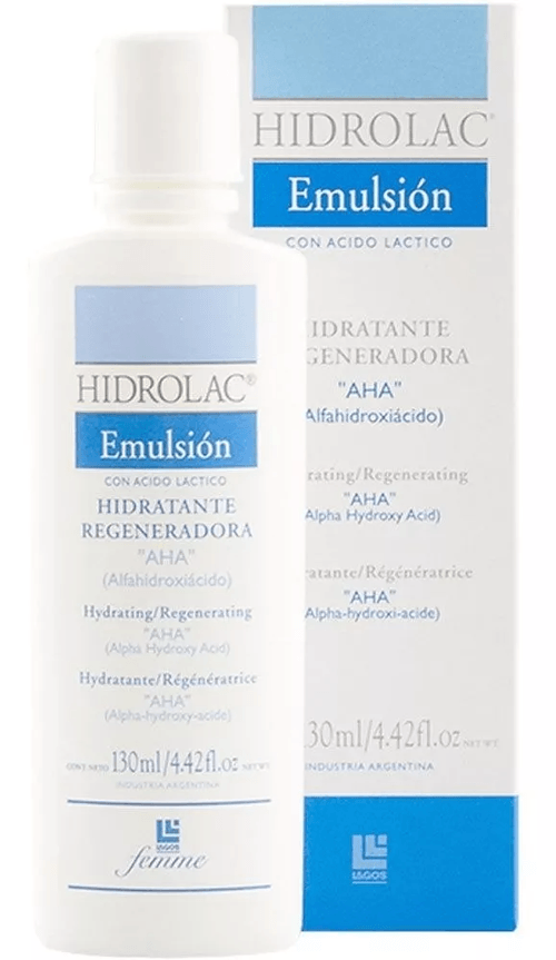 Hidrolac Emulsion Con Acido Lactico Hidratante 130ml