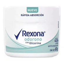 Rexona Odorono Antitranspirante En Crema Con Glicerina 60g