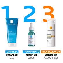 La Roche Posay Rutina Acné Effaclar + Solar Age Correct S/c