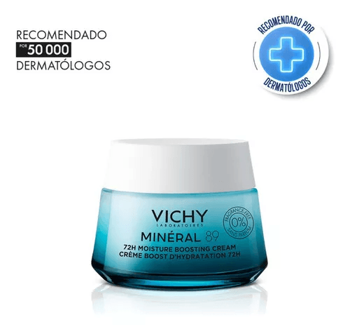 Vichy Mineral 89 Crema Hidratante Facial Sin Fragancia 50ml