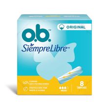 Ob Tampones Original Medio X 8 Unidades