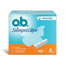 Ob Tampones Original Super X 8 Unidades