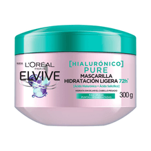 Elvive Pure L´oréal Paris Crema Tratamiento Hialurónico 300g