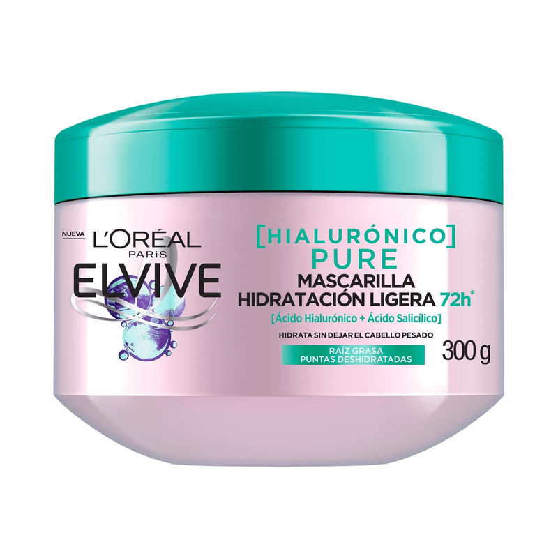 Elvive-Pure-L-oreal-Paris-Crema-Tratamiento-Hialuronico-300g