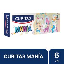Curitas Manía Unicornios Caja X 6 Unidades Pack X 24