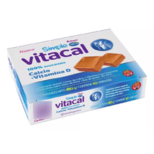 Simple Vitacal Calcio + Vit D 480g Sabor Dulce De Leche