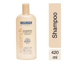 Capilatis Shampoo Cabellos Graso Menta L Ecológica 420 Ml
