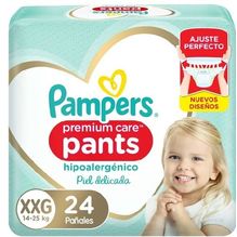 Pampers Pants Ajuste Total Extra Extra Grande X 24 Unidades