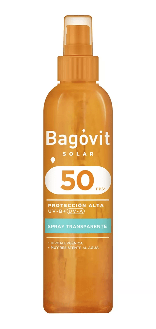 Bagovit Solar Spray Transparente Fps50+ X 200ml