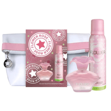 Flower Rose Neceser Perfume Mujer Edt 40ml + Deo 123ml
