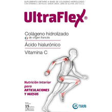 Ultraflex Colágeno Hidrolizado Articulaciones Huesos 15 Sob.