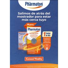 Pharmaton Vitality Suplemento Ginseng Vitamina Minerales 30 comprimidos