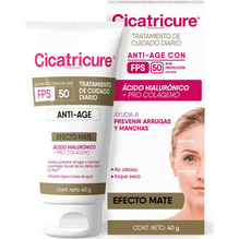 Cicatricure Crema Antiedad Fps 50 Efecto Mate 40g