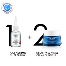 Vichy Liftactiv Serum H.a Filler + Crema De Noche Supreme