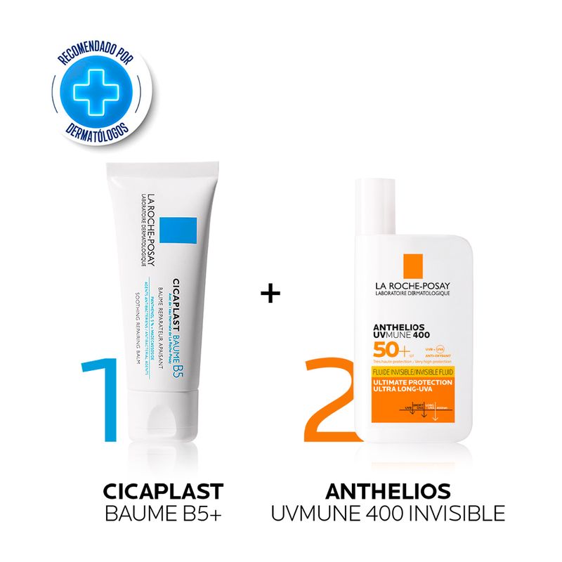 La-Roche-Posay-Cicaplast-100ml---Anthelios-Uv-Mune-Fluido