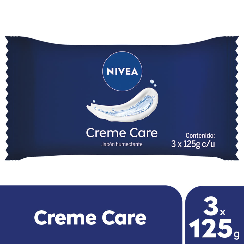Jabón humectante NIVEA Farmaplus Creme Care para todo tipo de piel 3 x