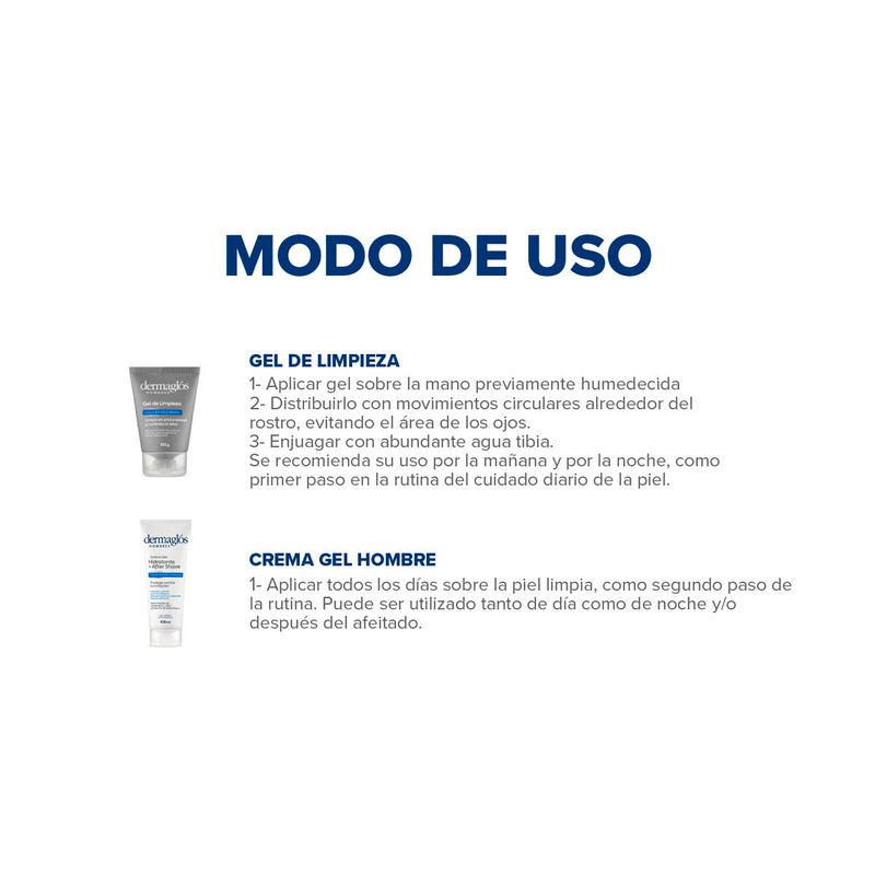 Kit-Dermaglos-Hombres-Rutina-Facial-Limpieza---Hidratacion