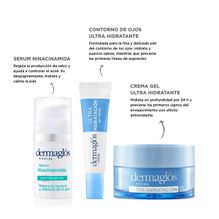 Kit Facial Dermaglós Ultra Hidratante + Serum Niacinamida