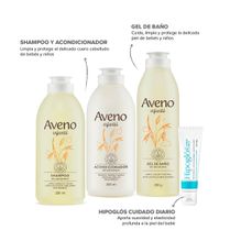 Kit De Baño Bebes Y Niños Aveno +hipoglós Cuidado Diario 30g