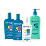 Kit-Protector-Solar-Familiar-Dermaglos-Fps-40-Y-Fps-50